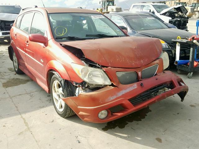 5Y2SL67836Z447814 - 2006 PONTIAC VIBE RED photo 1