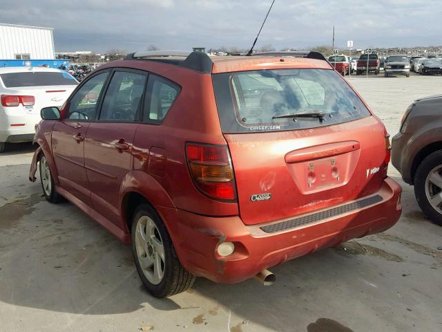 5Y2SL67836Z447814 - 2006 PONTIAC VIBE RED photo 3