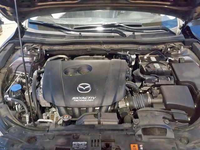 3MZBN1L39JM183934 - 2018 MAZDA 3 TOURING GRAY photo 7