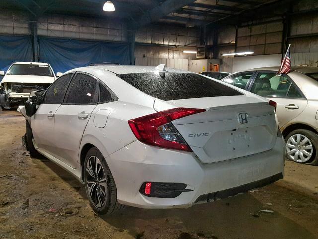 19XFC1F77GE001627 - 2016 HONDA CIVIC EXL WHITE photo 3