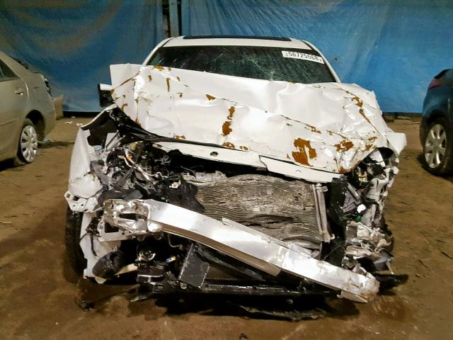 19XFC1F77GE001627 - 2016 HONDA CIVIC EXL WHITE photo 9