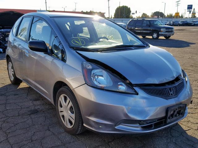 JHMGE88209C000157 - 2009 HONDA FIT GRAY photo 1