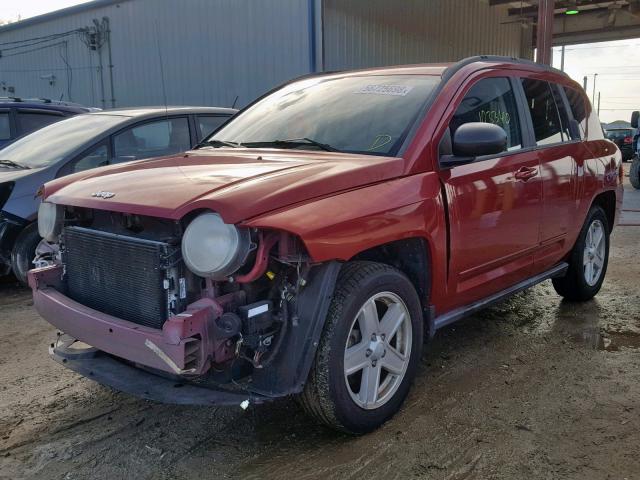 1J4NF4FB0AD504251 - 2010 JEEP COMPASS SP 勃艮第红 照片 2