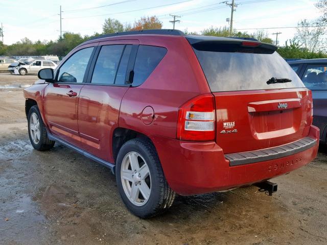 1J4NF4FB0AD504251 - 2010 JEEP COMPASS SP 勃艮第红 照片 3
