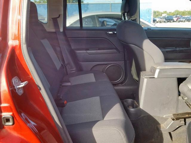 1J4NF4FB0AD504251 - 2010 JEEP COMPASS SP 勃艮第红 照片 6