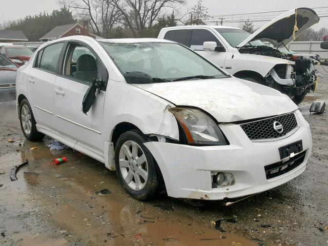 3N1AB61E89L696346 - 2009 NISSAN SENTRA 2.0 WHITE photo 1