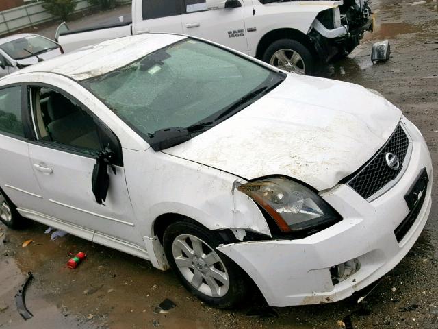 3N1AB61E89L696346 - 2009 NISSAN SENTRA 2.0 WHITE photo 9