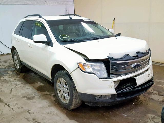 2FMDK38C48BB13080 - 2008 FORD EDGE SEL CREAM photo 1