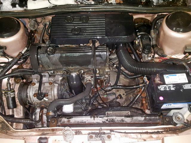 1B3BE46K7HC179269 - 1987 DODGE 600 SE TAN photo 7