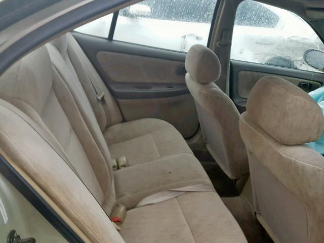 1N4DL01DXWC188629 - 1998 NISSAN ALTIMA XE GOLD photo 6