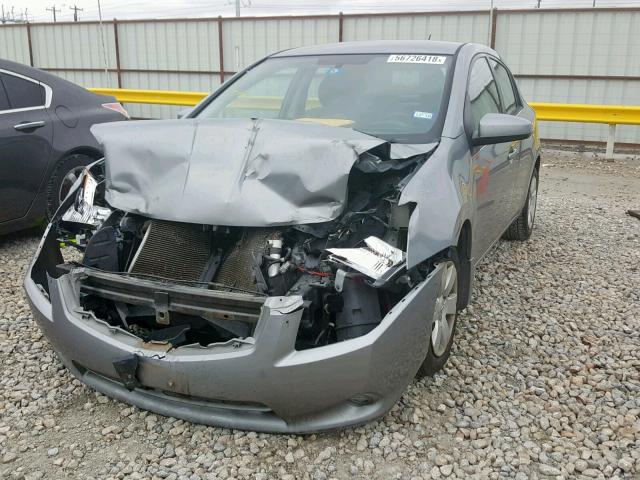 3N1AB6AP4CL707061 - 2012 NISSAN SENTRA 2.0 SILVER photo 2