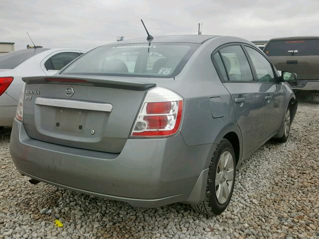 3N1AB6AP4CL707061 - 2012 NISSAN SENTRA 2.0 SILVER photo 4