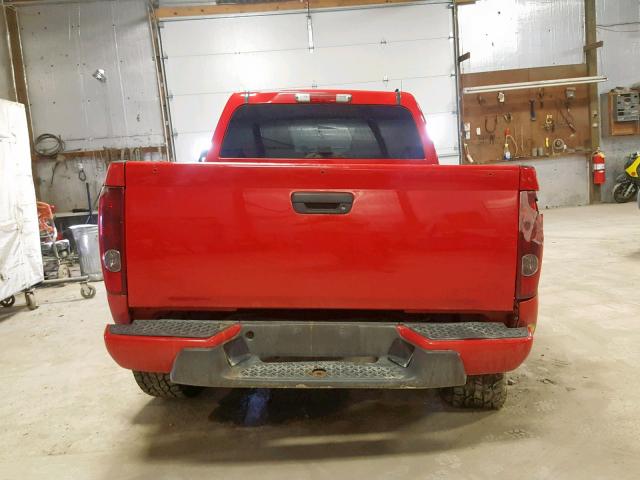 1GCDT146248166962 - 2004 CHEVROLET COLORADO RED photo 6