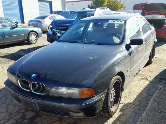 WBADN6349YGM66563 - 2000 BMW 540 I AUTO BLACK photo 2