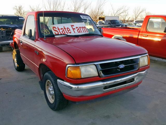 1FTCR10A5VTA38220 - 1997 FORD RANGER RED photo 1