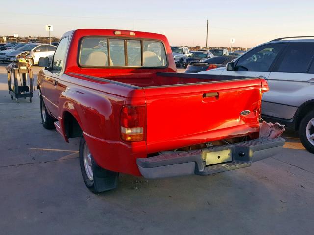 1FTCR10A5VTA38220 - 1997 FORD RANGER RED photo 3