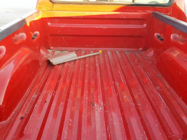1FTCR10A5VTA38220 - 1997 FORD RANGER RED photo 6