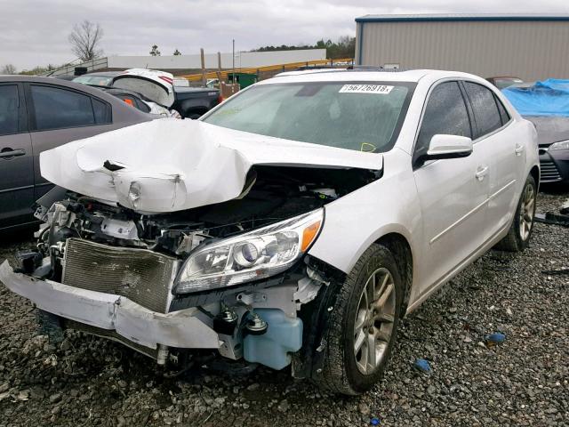 1G11C5SL7FF160231 - 2015 CHEVROLET MALIBU 1LT WHITE photo 2