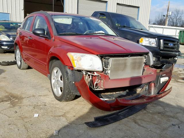 1B3HB48B98D593941 - 2008 DODGE CALIBER SX MAROON photo 1