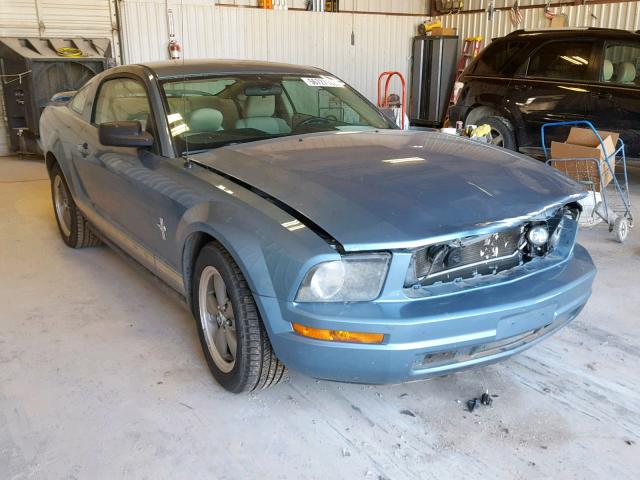 1ZVHT80N265266231 - 2006 FORD MUSTANG BLUE photo 1