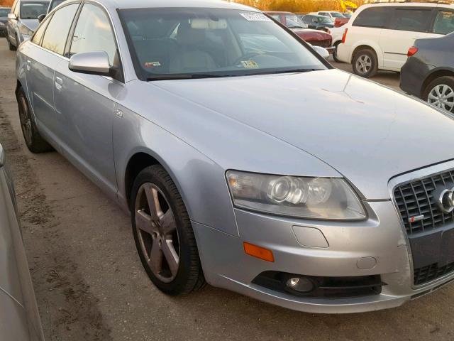 WAUAH7AF08N136161 - 2008 AUDI A6 3.2 SILVER photo 1