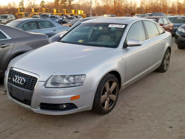 WAUAH7AF08N136161 - 2008 AUDI A6 3.2 SILVER photo 2