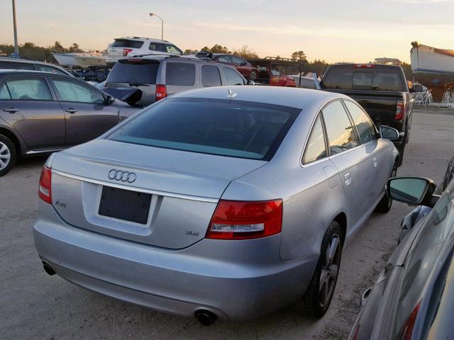 WAUAH7AF08N136161 - 2008 AUDI A6 3.2 SILVER photo 4