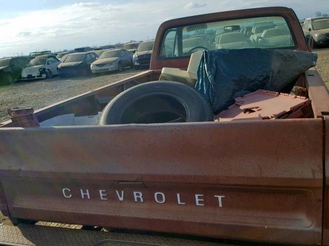 CCL248F350535 - 1978 CHEVROLET PICKUP RED photo 6