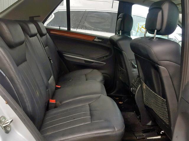 4JGBB22E48A369484 - 2008 MERCEDES-BENZ ML 320 CDI SILVER photo 6