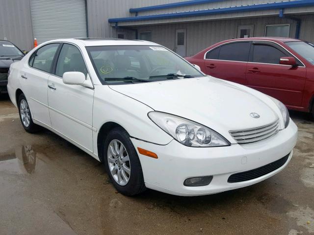 JTHBF30G625020263 - 2002 LEXUS ES 300 WHITE photo 1