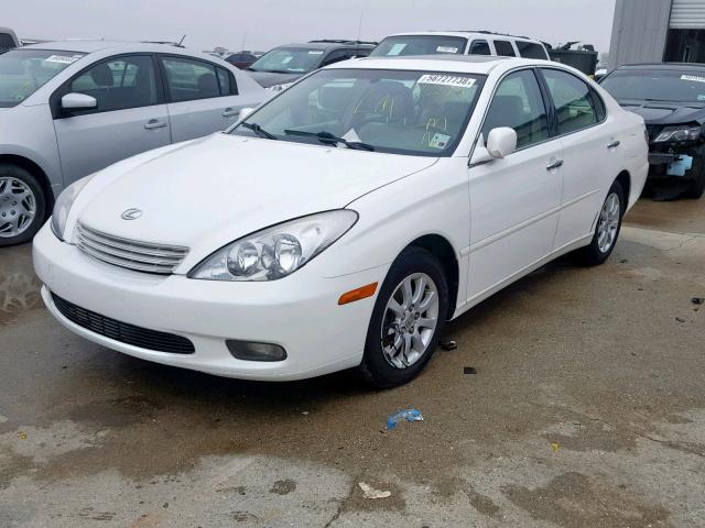 JTHBF30G625020263 - 2002 LEXUS ES 300 WHITE photo 2