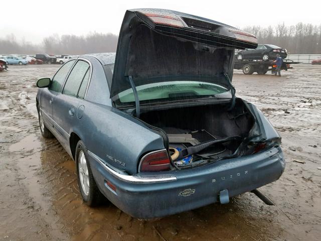 1G4CW52K2Y4154944 - 2000 BUICK PARK AVENU BLUE photo 3