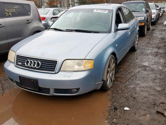 WAUCD64B14N070015 - 2004 AUDI A6 S-LINE BLUE photo 1