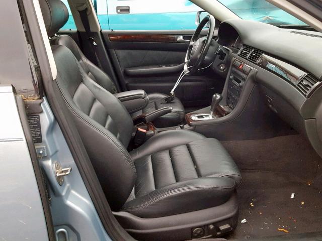 WAUCD64B14N070015 - 2004 AUDI A6 S-LINE BLUE photo 5