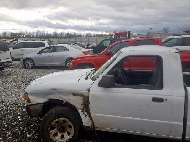 1FTYR10D27PA29373 - 2007 FORD RANGER WHITE photo 9