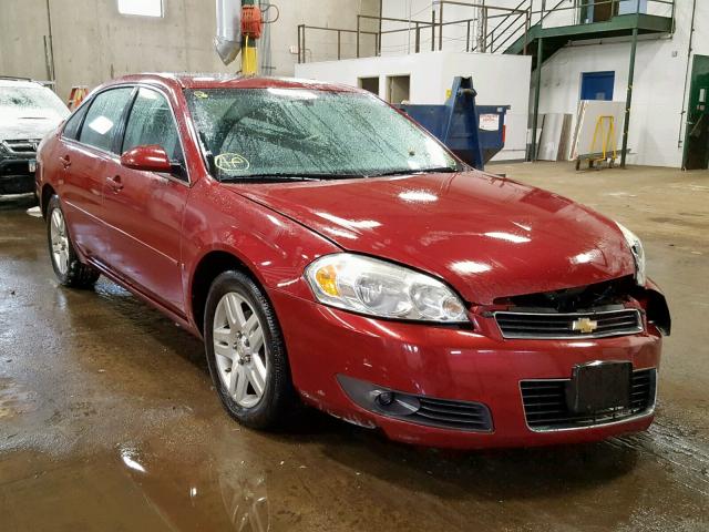 2G1WU581969334009 - 2006 CHEVROLET IMPALA LTZ BURGUNDY photo 1