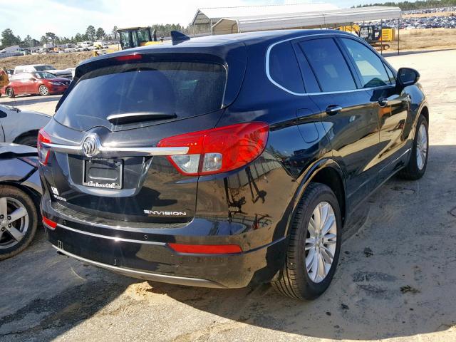 LRBFXASA6HD043617 - 2017 BUICK ENVISION P BLACK photo 4