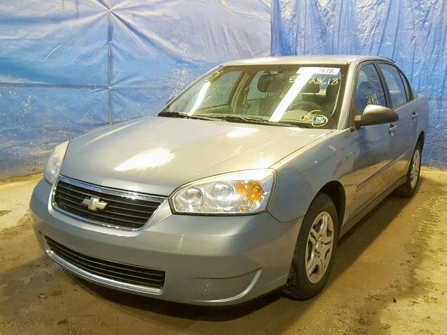 1G1ZS58F27F145581 - 2007 CHEVROLET MALIBU LS GRAY photo 2