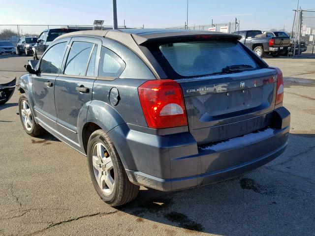 1B3HB48BX7D592408 - 2007 DODGE CALIBER SX GRAY photo 3