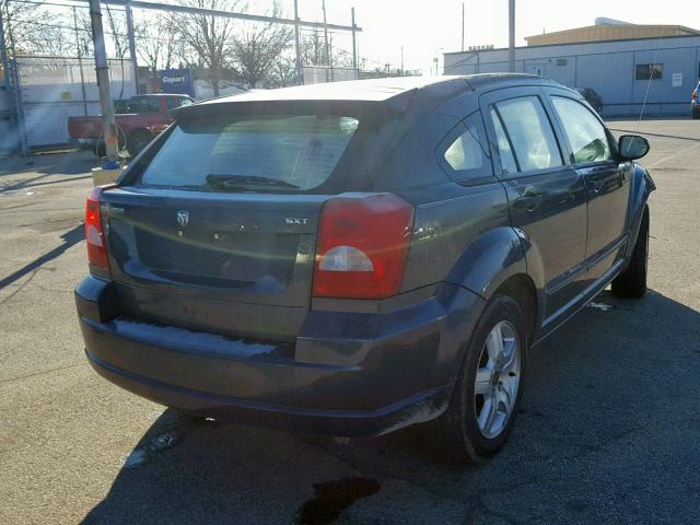 1B3HB48BX7D592408 - 2007 DODGE CALIBER SX GRAY photo 4