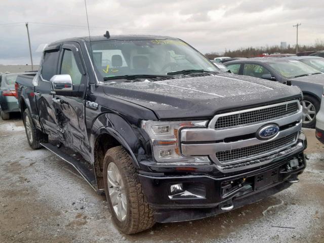 1FTFW1E5XJFA52253 - 2018 FORD F150 SUPER BLACK photo 1