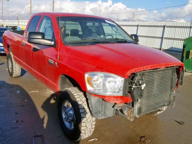 3D7MX38A48G166806 - 2008 DODGE RAM 3500 S RED photo 1