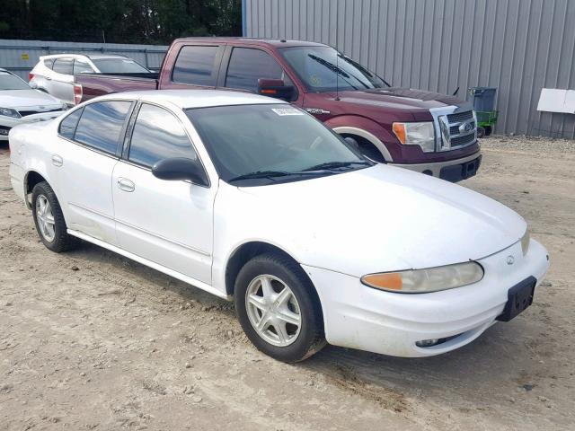 1G3NL52F72C238733 - 2002 OLDSMOBILE ALERO GL WHITE photo 1