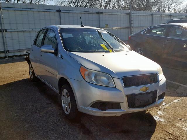 KL1TD66EX9B302900 - 2009 CHEVROLET AVEO LS SILVER photo 1