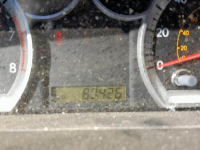 KL1TD66EX9B302900 - 2009 CHEVROLET AVEO LS SILVER photo 8