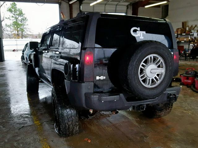 5GTDN136268101679 - 2006 HUMMER H3 BLACK photo 3