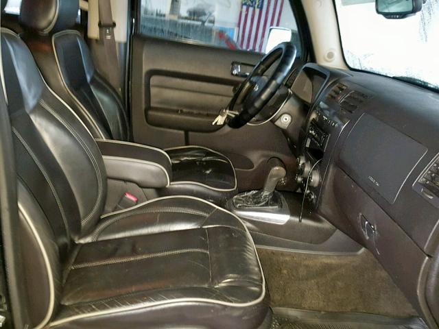 5GTDN136268101679 - 2006 HUMMER H3 BLACK photo 5