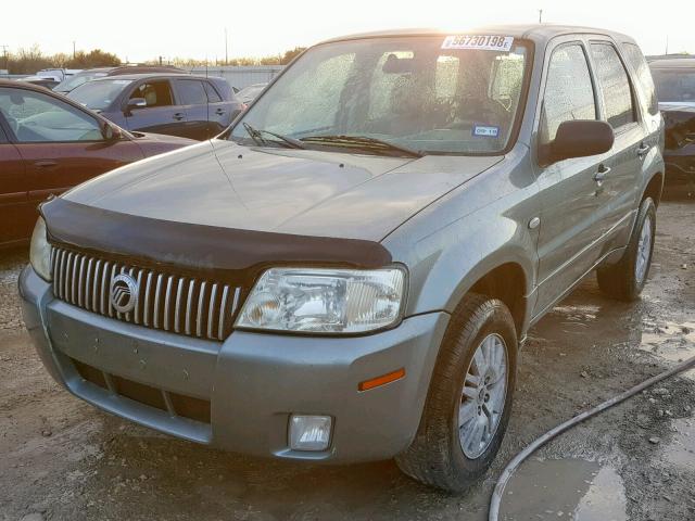 4M2YU80Z47KJ14077 - 2007 MERCURY MARINER CO GREEN photo 2