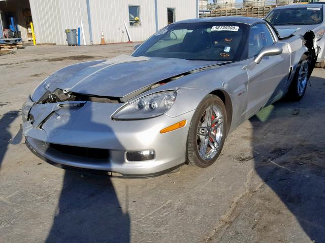 1G1YY26E465113545 - 2006 CHEVROLET CORVETTE Z SILVER photo 2