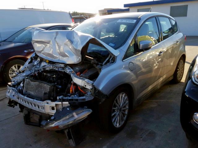 1FADP5CU6DL523994 - 2013 FORD C-MAX PREM SILVER photo 2